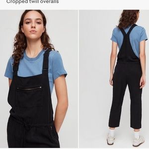 Wilfred Free Valletta Cropped Twill Overalls